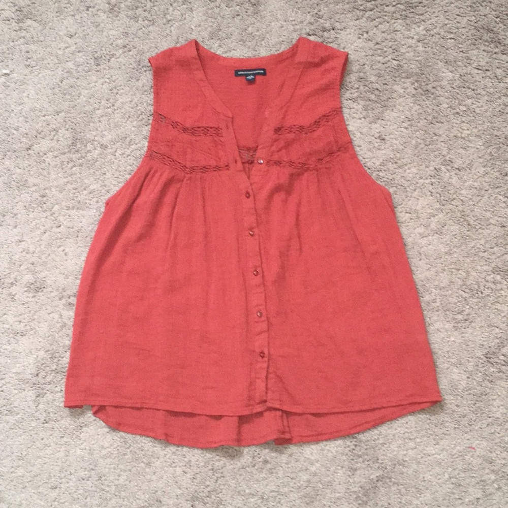 Cute flowy tank!